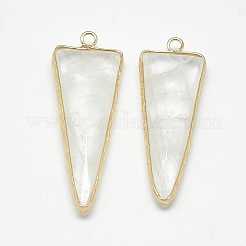 Quarzo naturale pendenti in cristallo&nbsp;X-G-Q494-57A