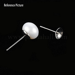Culture des perles perles d'eau douce naturelles&nbsp;PEAR-N020-08A