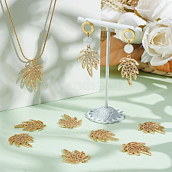 10 pendentif en laiton sur le thème de l'automne&nbsp;KK-BBC0011-78