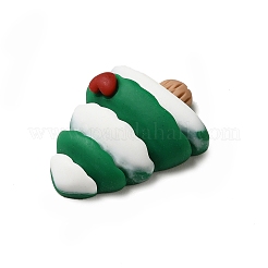 Cabujones de resina opaca con tema navideño&nbsp;RESI-C023-01I