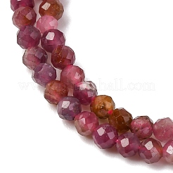Naturrot Turmalin Perlen Stränge&nbsp;X-G-A021-01D-01