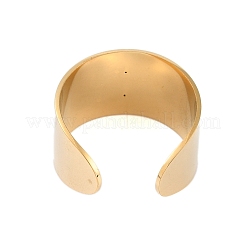 Offene Manschettenringe aus Edelstahl 304&nbsp;LS-RJEW-C095-02B-G