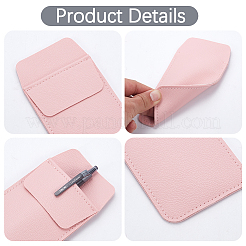 3 bolsa para bolígrafos de piel sintética de 3 colores&nbsp;AJEW-GF0014-44A