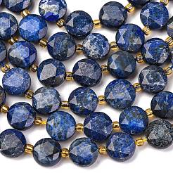 Natürlicher Lapislazuli Perlenstränge&nbsp;G-C116-A110-01