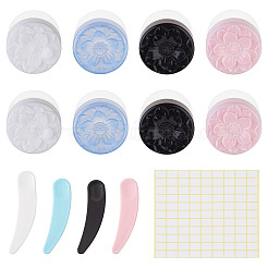 Bâtonnet de masque facial en plastique&nbsp;DIY-CW0001-28