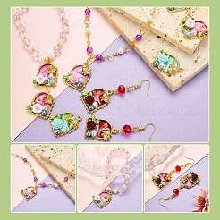 Pendentifs d'émail en alliage&nbsp;FIND-SZ0019-25A