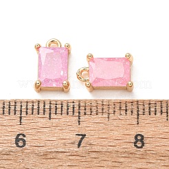 Laiton pavé de zircons cubiques&nbsp;CU-K002-40G-A