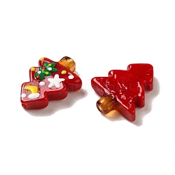 Perles au chalumeau faites à la main sur le thème de Noël&nbsp;X-LAMP-G162-06B