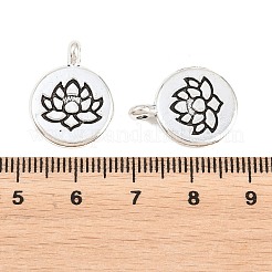Tibetischer stil Aluminium Anhänger & Charms&nbsp;FIND-D041-01AS