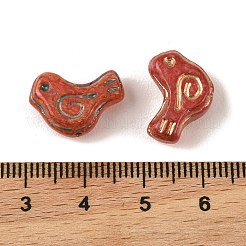 Backfarbe Glasperlen&nbsp;DGLA-G004-02F
