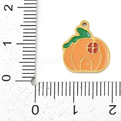 Pendentifs en acier inoxydable émaillé 304 pour Halloween&nbsp;LS-FIND-I068-01G-07