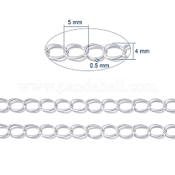 Catene di ottone ritorti&nbsp;CHC-Q001-5x4mm-S