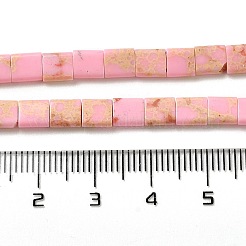 Synthetische imperiale Jaspisperlenstränge&nbsp;LS-G-F762-A08-01