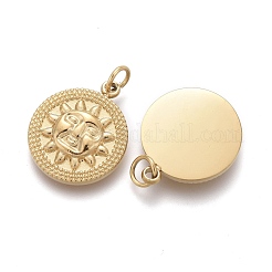 Placcatura ionica (ip) ciondoli in acciaio inossidabile 304&nbsp;STAS-F256-046G