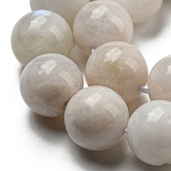 Brins de perles de pierre de lune arc-en-ciel naturel&nbsp;G-N328-024-10mm-AB