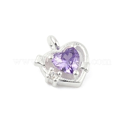925 Sterling Silber Micro Pave Zirkonia Anhänger&nbsp;LS-STER-Q002-02D