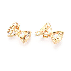 Pendentifs en laiton zircon cubique pavé&nbsp;KK-T074-91G