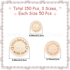 Holz-Tasten&nbsp;BUTT-CY0001-02C