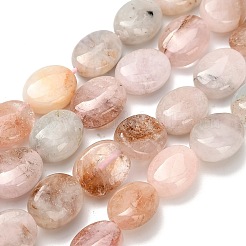 Natürliche rosa Morganit Perlen Stränge&nbsp;G-H335-N01-8x10mm