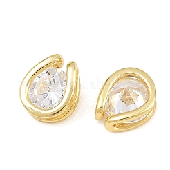 Pendentifs avec zircon cubiques à micro-pavés en laiton&nbsp;CU-CBAFB7D-07G