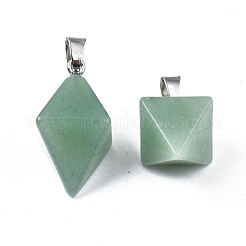 Natürlichen grünen Fluorit Anhänger&nbsp;G-N326-107E
