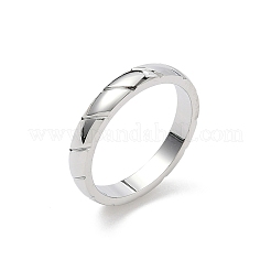 Fingerringe aus 304 Edelstahl für Damen und Herren&nbsp;RJEW-F189-02P