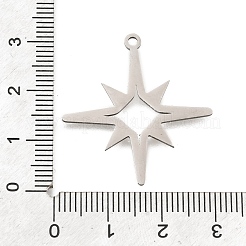201 Edelstahlanhänger&nbsp;STAS-S176-25P