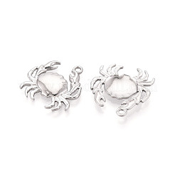 Pendentifs crabe en acier inoxydable 304&nbsp;STAS-T069-35P