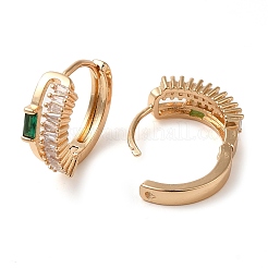 Boucles d'oreilles en laiton de cercle pour les femmes&nbsp;EJEW-M238-35KCG