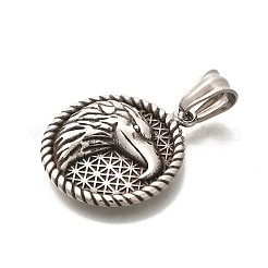Pendentifs en acier inoxydable 304&nbsp;STAS-Z110-34AS