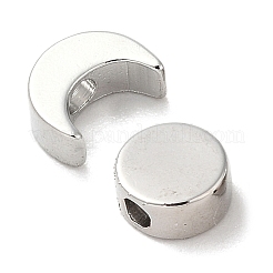 50 Stück Messingperlen-Set mit Mondphasenmotiv&nbsp;KK-TZ0001-01