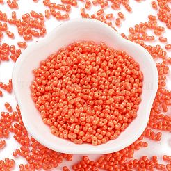 Perles de rocaille en verre&nbsp;SEED-A033-04F