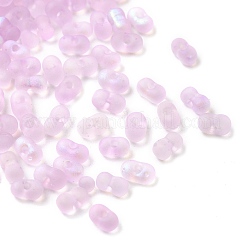 Glas mattierte Saatperlen-Perlen&nbsp;LS-SEED-NH0002-01A