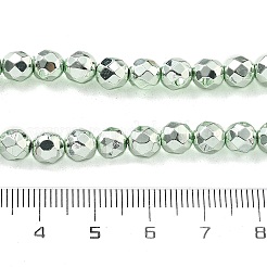 Galvanisierte synthetische nichtmagnetische Hämatitperlenstränge&nbsp;G-B132-B01-01D