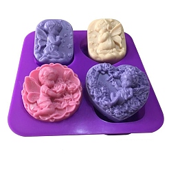 Moules en silicone ange&nbsp;DIY-I059-05