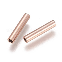Placcatura ionica (ip) perle di tubo in acciaio inossidabile 304&nbsp;STAS-L216-23F-RG