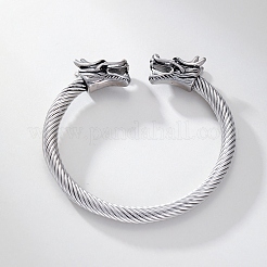 Offene Manschettenarmbänder aus 304 Edelstahl&nbsp;ZK9473-2