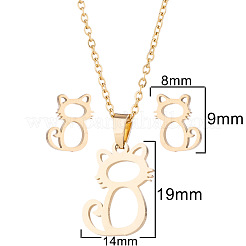 201 Edelstahl-Schmuckset&nbsp;FS-WG80F87-01