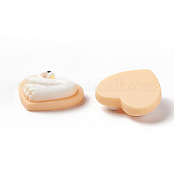 Undurchsichtigen Cabochons&nbsp;X-RESI-G036-G07