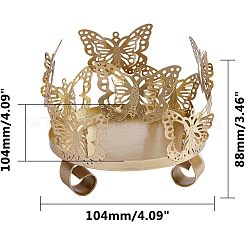 Eisen Kerzenhalter&nbsp;AJEW-WH0019-30