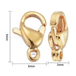 Placcatura ionica (ip) fermagli a moschettone in acciaio inossidabile 304&nbsp;X-STAS-H352-01B-G-01