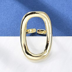 Offene Manschettenringe aus Messing&nbsp;RJEW-Q778-19G