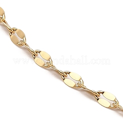 Juego de 10 collar de cadena chapado al vacío de acero inoxidable 304 con revestimiento de PVD&nbsp;NJEW-K254-02G