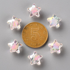 Perles en acrylique transparente&nbsp;TACR-S152-01B-SS2112