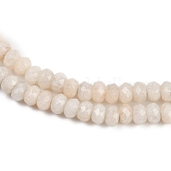 Chapelets de perles de jade blanche naturelle&nbsp;G-Z069-01I