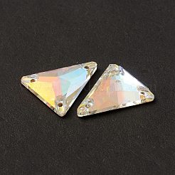Dreiecksform Strass aufnähen&nbsp;GLAA-A024-06C-001LA