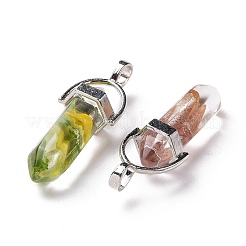 Manuelle Bunte Malerei Anhänger & Charms&nbsp;X1-LAMP-K036-002