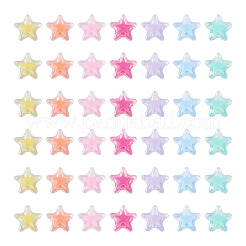 100pcs cuentas de acrílico transparente&nbsp;OACR-TADJ0001-24
