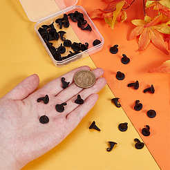 50 Stück Anhänger aus Legierung mit Halloween-Motiv&nbsp;ENAM-UN0001-31