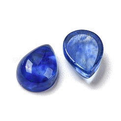 Synthetische blaue Wassermelonenstein-Glascabochons&nbsp;G-O175-22-27
